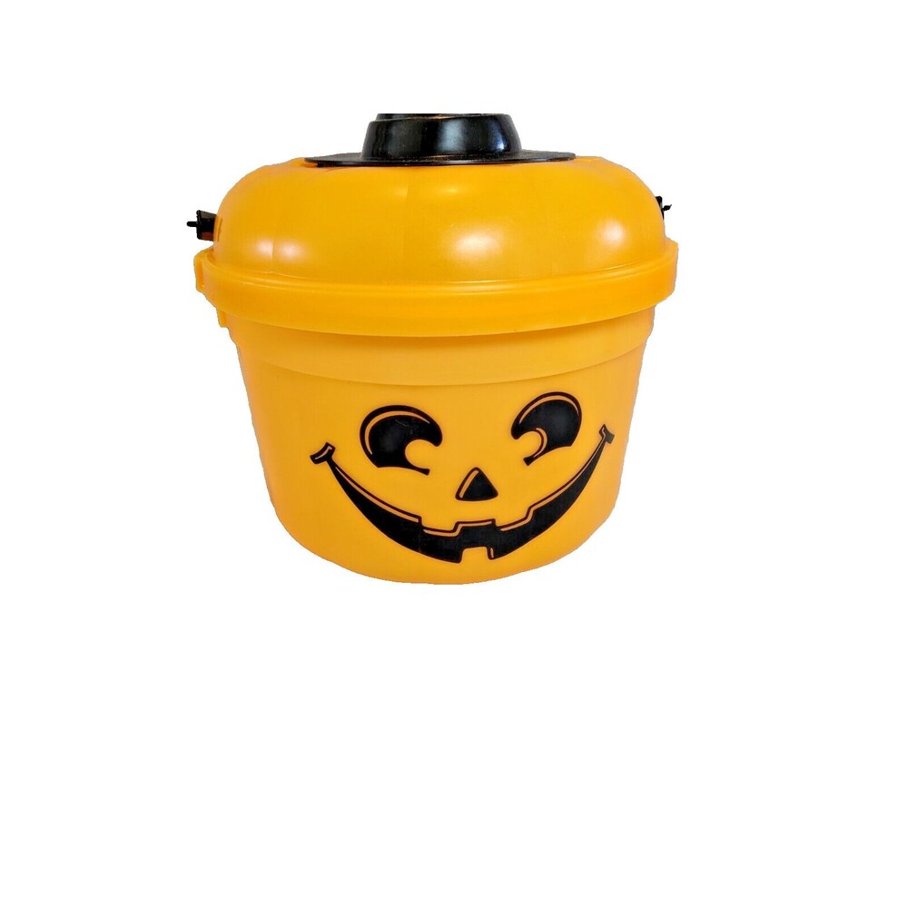 McDonalds 1991 McGoblin Bucket W/ Lid Vintage McDonalds Toy-Halloween Bucket USA